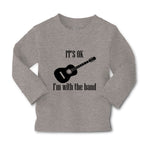 Baby Clothes It's Ok I'M with The Band Funny Humor Gag Boy & Girl Clothes Cotton - Cute Rascals