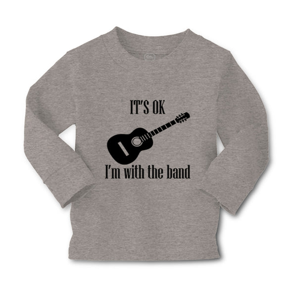 Baby Clothes It's Ok I'M with The Band Funny Humor Gag Boy & Girl Clothes Cotton - Cute Rascals