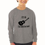 Baby Clothes It's Ok I'M with The Band Funny Humor Gag Boy & Girl Clothes Cotton - Cute Rascals