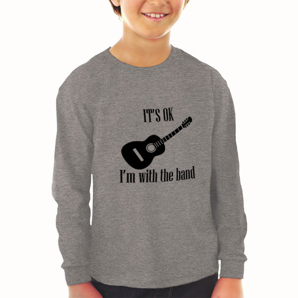 Baby Clothes It's Ok I'M with The Band Funny Humor Gag Boy & Girl Clothes Cotton - Cute Rascals
