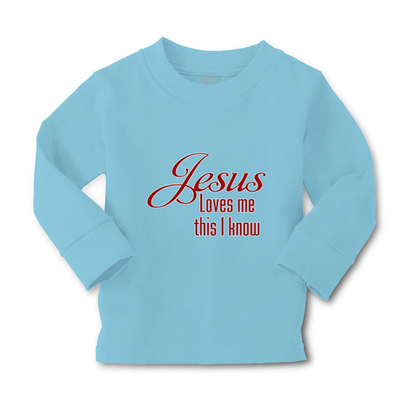 Baby Clothes Jesus Loves Me This I Know Christian Jesus God Style A Cotton - Cute Rascals