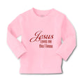 Baby Clothes Jesus Loves Me This I Know Christian Jesus God Style A Cotton