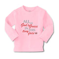 Baby Clothes All of God's Grace in This Tiny Face Christian Boy & Girl Clothes
