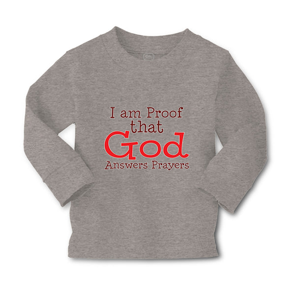 Baby Clothes I Am Proof That God Answers Prayers Christian Boy & Girl Clothes - Cute Rascals