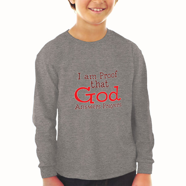 Baby Clothes I Am Proof That God Answers Prayers Christian Boy & Girl Clothes - Cute Rascals