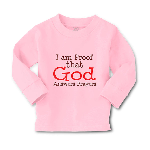 Baby Clothes I Am Proof That God Answers Prayers Christian Boy & Girl Clothes - Cute Rascals