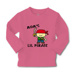 Baby Clothes Baby Pirate Black Mom's Lil Pirate Mom Mothers Boy & Girl Clothes - Cute Rascals