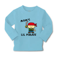 Baby Clothes Baby Pirate Black Mom's Lil Pirate Mom Mothers Boy & Girl Clothes - Cute Rascals