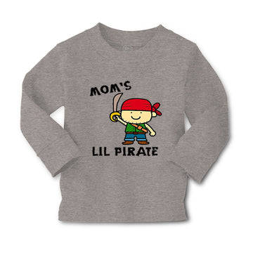 Baby Clothes Baby Pirate Black Mom's Lil Pirate Mom Mothers Boy & Girl Clothes