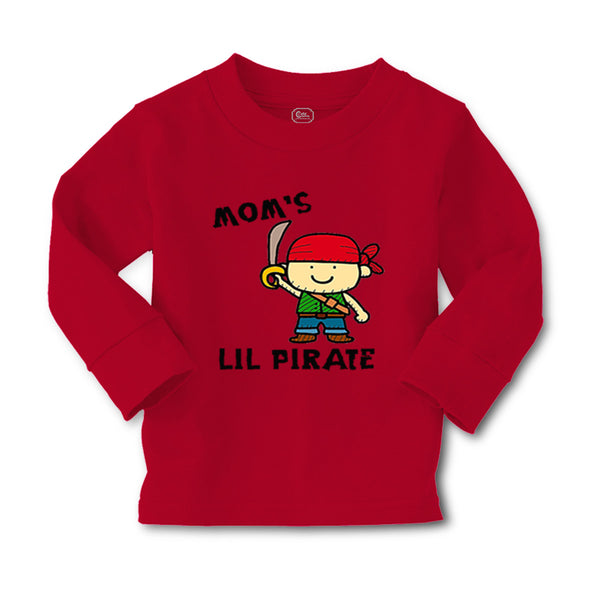 Baby Clothes Baby Pirate Black Mom's Lil Pirate Mom Mothers Boy & Girl Clothes - Cute Rascals