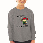 Baby Clothes Baby Pirate Black Mom's Lil Pirate Mom Mothers Boy & Girl Clothes - Cute Rascals