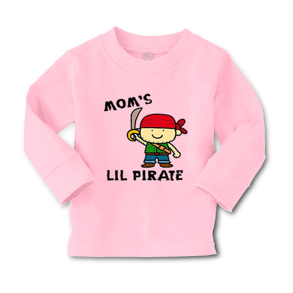 Baby Clothes Baby Pirate Black Mom's Lil Pirate Mom Mothers Boy & Girl Clothes - Cute Rascals