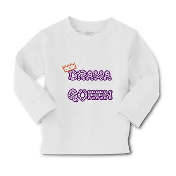 Baby Clothes Drama Queen Princess Crown Boy & Girl Clothes Cotton