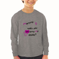 Baby Clothes Black Purple Mommy Will You Marry Daddy Boy & Girl Clothes Cotton - Cute Rascals