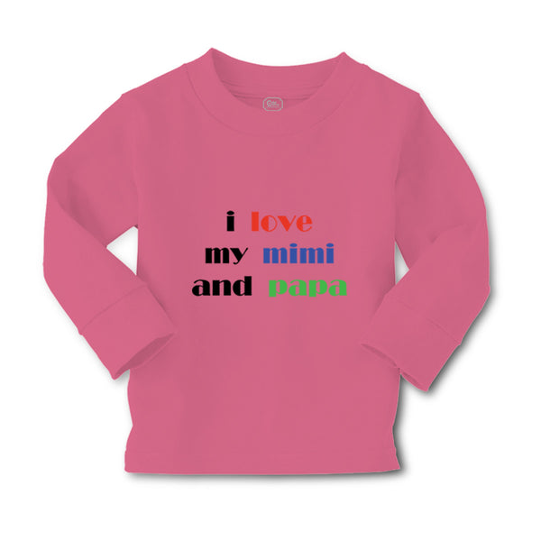Baby Clothes I Love My Mimi and Papa Grandparents Boy & Girl Clothes Cotton - Cute Rascals