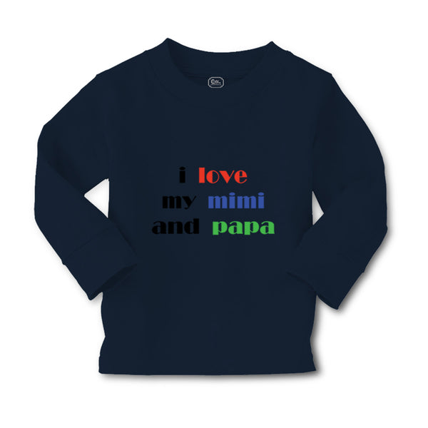 Baby Clothes I Love My Mimi and Papa Grandparents Boy & Girl Clothes Cotton - Cute Rascals