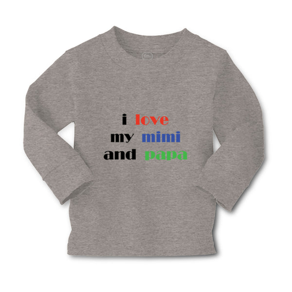 Baby Clothes I Love My Mimi and Papa Grandparents Boy & Girl Clothes Cotton - Cute Rascals