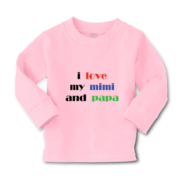 Baby Clothes I Love My Mimi and Papa Grandparents Boy & Girl Clothes Cotton - Cute Rascals