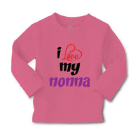 Baby Clothes I Love My Nonna Style B Grandmother Grandma Boy & Girl Clothes - Cute Rascals