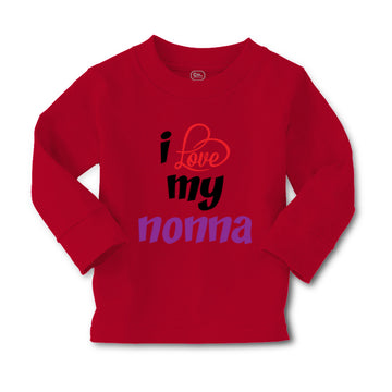 Baby Clothes I Love My Nonna Style B Grandmother Grandma Boy & Girl Clothes