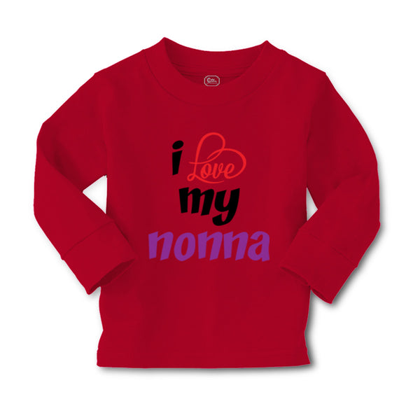 Baby Clothes I Love My Nonna Style B Grandmother Grandma Boy & Girl Clothes - Cute Rascals