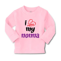Baby Clothes I Love My Nonna Style B Grandmother Grandma Boy & Girl Clothes - Cute Rascals
