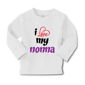 Baby Clothes I Love My Nonna Style B Grandmother Grandma Boy & Girl Clothes