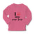 Baby Clothes I Love My Pop Pop Heart Grandpa Grandfather Boy & Girl Clothes - Cute Rascals