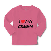 Baby Clothes I Love My Gramma Grandmother Grandma B Boy & Girl Clothes Cotton - Cute Rascals