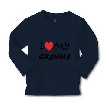 Baby Clothes I Love My Gramma Grandmother Grandma B Boy & Girl Clothes Cotton