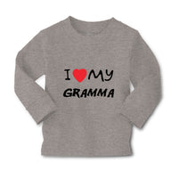 Baby Clothes I Love My Gramma Grandmother Grandma B Boy & Girl Clothes Cotton - Cute Rascals