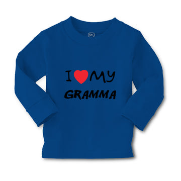 Baby Clothes I Love My Gramma Grandmother Grandma B Boy & Girl Clothes Cotton