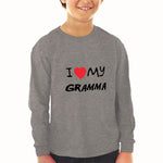 Baby Clothes I Love My Gramma Grandmother Grandma B Boy & Girl Clothes Cotton - Cute Rascals