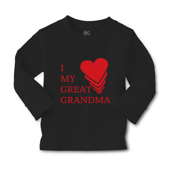 Baby Clothes I Love My Great Grandma Grandmother Grandma Boy & Girl Clothes - Cute Rascals