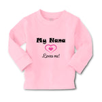 Baby Clothes My Nana Loves Me! Heart Grandmother Grandma Boy & Girl Clothes - Cute Rascals