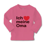 Baby Clothes Ich Meine Oma I Love My Grandma Grandmother Grandma Cotton - Cute Rascals