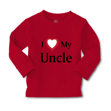 Baby Clothes I Love My Uncle B Family & Friends Uncle Boy & Girl Clothes Cotton