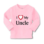 Baby Clothes I Love My Uncle B Family & Friends Uncle Boy & Girl Clothes Cotton - Cute Rascals