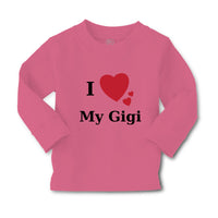 Baby Clothes I Love My Gigi Heart Family & Friends Aunt Boy & Girl Clothes - Cute Rascals