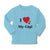 Baby Clothes I Love My Gigi Heart Family & Friends Aunt Boy & Girl Clothes - Cute Rascals