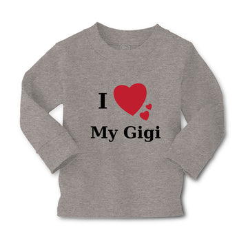 Baby Clothes I Love My Gigi Heart Family & Friends Aunt Boy & Girl Clothes
