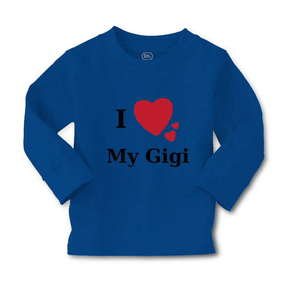 Baby Clothes I Love My Gigi Heart Family & Friends Aunt Boy & Girl Clothes - Cute Rascals