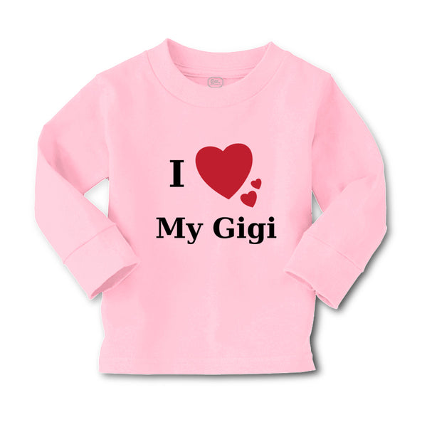 Baby Clothes I Love My Gigi Heart Family & Friends Aunt Boy & Girl Clothes - Cute Rascals