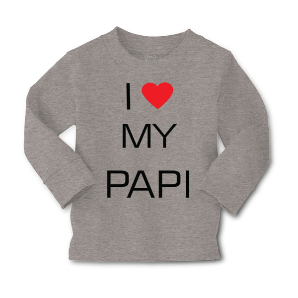 Baby Clothes I Love Heart My Papi Valentines Love Boy & Girl Clothes Cotton - Cute Rascals