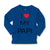 Baby Clothes I Love Heart My Papi Valentines Love Boy & Girl Clothes Cotton - Cute Rascals