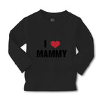 Baby Clothes I Love Heart Mammy Mom Mothers Day Boy & Girl Clothes Cotton - Cute Rascals