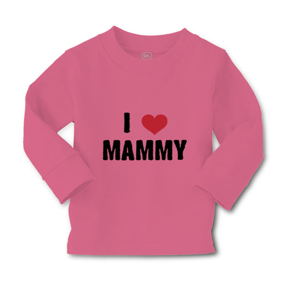 Baby Clothes I Love Heart Mammy Mom Mothers Day Boy & Girl Clothes Cotton - Cute Rascals