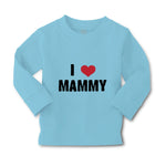 Baby Clothes I Love Heart Mammy Mom Mothers Day Boy & Girl Clothes Cotton - Cute Rascals