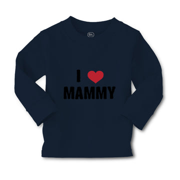 Baby Clothes I Love Heart Mammy Mom Mothers Day Boy & Girl Clothes Cotton