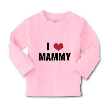 Baby Clothes I Love Heart Mammy Mom Mothers Day Boy & Girl Clothes Cotton